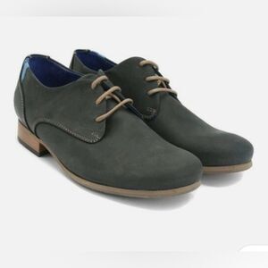 John Fluevog Radio CBC Derby Oxford Lace Up Shoes 8